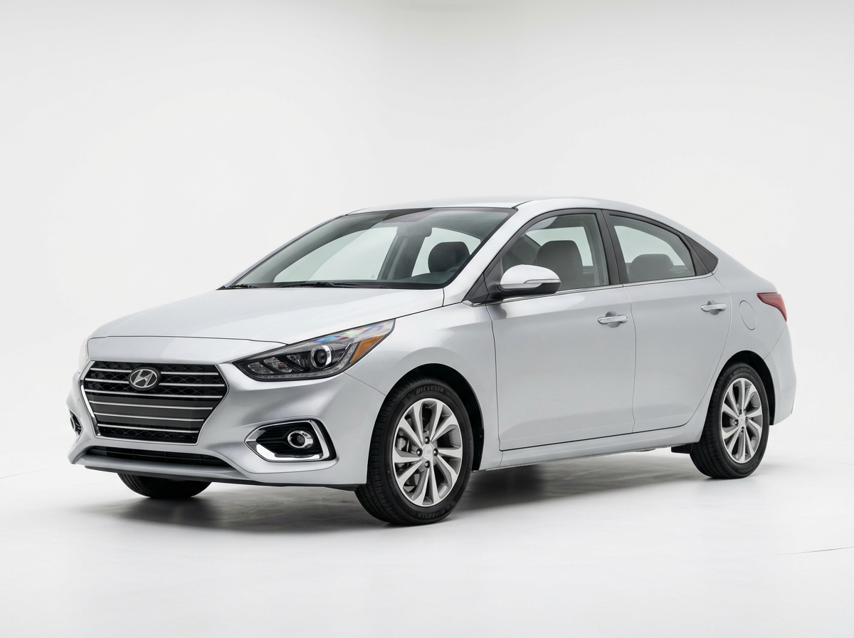 Hyundai Accent thuê xe phổ thông